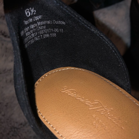 BLACK HEELS SIZE 6 1/2 - Picture 2 of 4